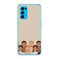 Girls girls girls: Oppo Find X3 Lite Transparant Hoesje