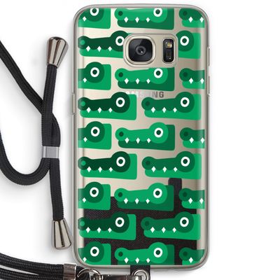 Crocs: Samsung Galaxy S7 Transparant Hoesje met koord