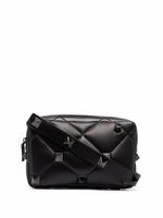 Valentino Garavani sac porté épaule Roman Stud matelassé - Noir