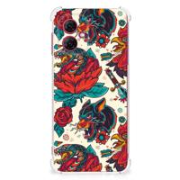 Anti-shock Hoesje met foto voor Motorola Moto G55 Old Skool