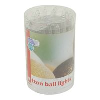 Cotton Ball Lights Lichtslinger met 20 Lampjes in Lijn