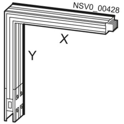Siemens BVP:261885 Richtingsverandering Koper Lichtgrijs 234 mm² 400 A 690 V/AC 1 stuk(s)