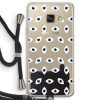Eyes pattern: Samsung Galaxy A3 (2016) Transparant Hoesje met koord Eyes pattern: Samsung Galaxy A3 (2016) Transparant Hoesje met koord