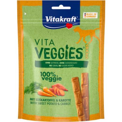 Vitakraft Vita Veggies Sticks met zoete aardappel hondensnack (80 g) 1 verpakking