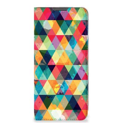 Motorola Moto G22 | Hoesje met Magneet | Geruit