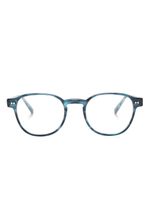 Moscot lunettes de vue rondes Arthur - Bleu - thumbnail