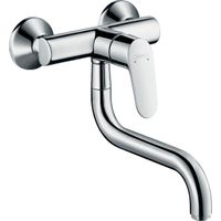 Hansgrohe Focus keukenkraan voor wandmontage chroom 31825000 - thumbnail