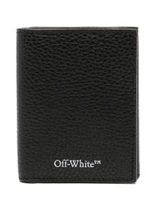 Off-White porte-cartes à rayures Diag - Noir