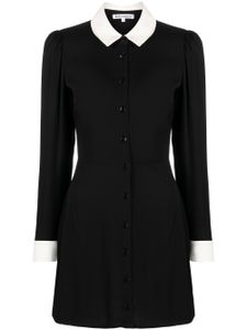 Reformation robe-chemise Scheana à coupe courte - Noir