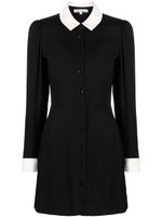 Reformation robe-chemise Scheana à coupe courte - Noir