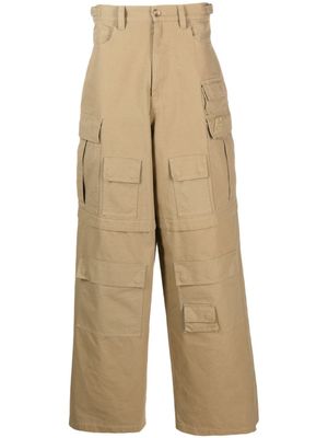 AMBUSH pantalon ample à poches cargo - Tons neutres