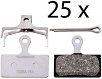 SHIMANO g05a-rx resin disc brake pads (25 workshop pack)