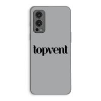 Topvent Grijs Zwart: OnePlus Nord 2 5G Transparant Hoesje