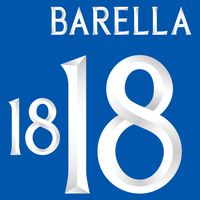 Barella 18 (Officiële Italië Bedrukking 2023-2024)