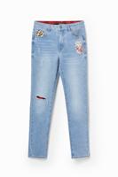 Slim fit push-up jeans Mickey Mouse - BLUE - 36