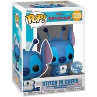 POP Figuur - FUNKO - Lilo & Stitch - Stitch met handboeien - 9 cm - Voor kinderen vanaf 3 jaar