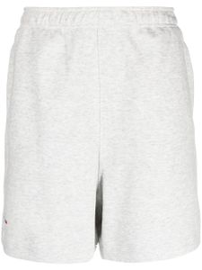 izzue short de sport à logo brodé - Gris