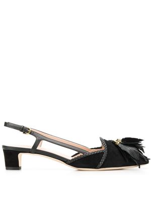 Tod's escarpins à breloques - Noir