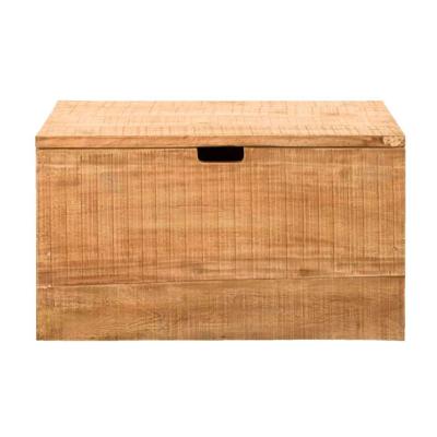 Leen Bakker - Opbergkist Ronald - Naturel - 45x80x45 Cm - Hout - Bruin