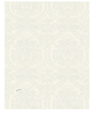 Dolce & Gabbana papier peint à imprimé baroque - Blanc