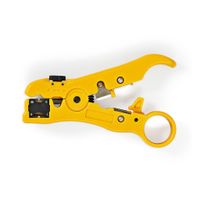 Nedis CSGG49520YE Coaxkabelstripper Rg59 - Rg6 - Rg7 - Rg11