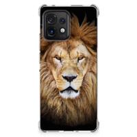 Motorola Edge 40 Pro Case Anti-shock Leeuw