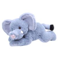 Wild Republic Eco-kins Olifant pluche knuffel 25 cm