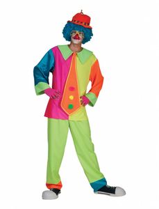 Silly Billy clownskostuum neon