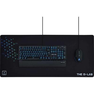THE G-LAB Gaming Mousepad XXL 900x400x4mm met antisliprubber