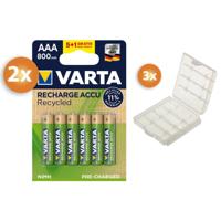 Varta AAA batterijen Voordeelpak 10+2 gratis - 800mAh - Oplaadbaar