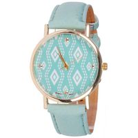 Geneva Fashion horloge Aztec Gold Turquoise - thumbnail