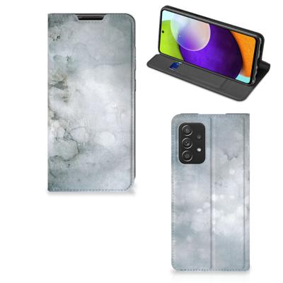 Bookcase Samsung Galaxy A52 Painting Grey Bookcase Samsung Galaxy A52 Painting Grey