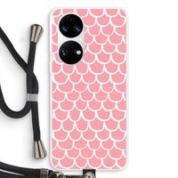 Dakpannetjes: Huawei P50 Transparant Hoesje met koord