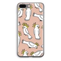 Papegaai: iPhone 8 Plus Transparant Hoesje