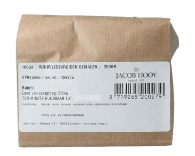 Jacob Hooy rundvleeskruiden gemalen