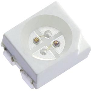 Kingbright KAA-3528SURKSYKS SMD-LED meerkleurig PLCC4 Rood, Geel 100 mcd, 240 mcd 120 ° 20 mA 1.95 V, 2 V