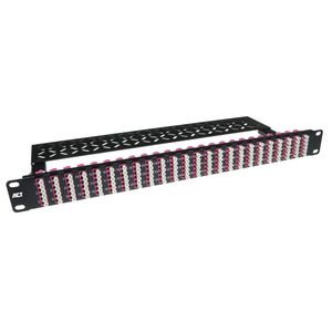 ACT FA2100 Fiber Panel High Density 96 Verbindingen/192 Fibers LC Multimode OM4
