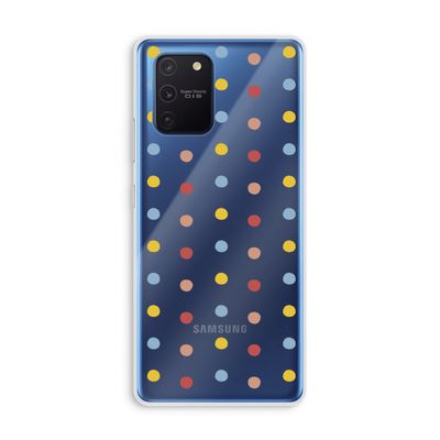 Bollen: Samsung Galaxy Note 10 Lite Transparant Hoesje