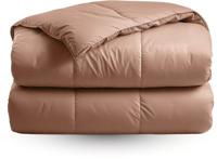 Zelesta Zelesta Satinbed Empire Brown 240x200 cm - Luxe hoesloos satijnen dekbed