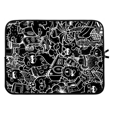 Vexx Black City : Laptop sleeve 15 inch