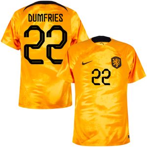 Nederlands Elftal Shirt Thuis 2022-2023 + Dumfries 22