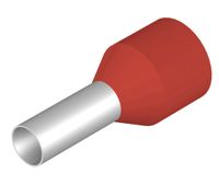 Weidmüller 9006830000 Adereindhulzen 10 mm² Deels geïsoleerd Rood 100 stuk(s) - thumbnail