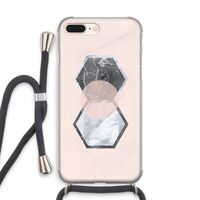 Creatieve toets: iPhone 7 PLUS Transparant Hoesje met koord