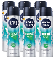 Nivea Men Fresh Kick Anti-Transpirant Spray Voordeelverpakking