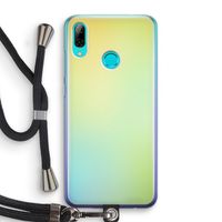 Minty mist pastel: Huawei P Smart (2019) Transparant Hoesje met koord