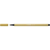 Viltstift stabilo pen 68/66 m khaki | 10 stuks