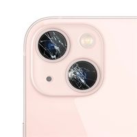 iPhone 13 mini Cameralens Glasreparatie - Roze