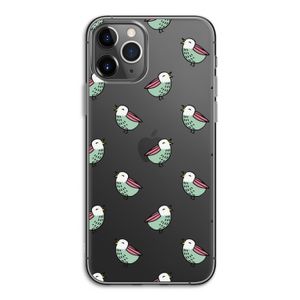 Vogeltjes: iPhone 11 Pro Transparant Hoesje