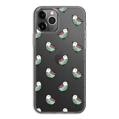 Vogeltjes: iPhone 11 Pro Transparant Hoesje
