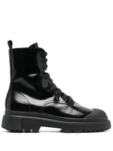Hogan bottines H619 à lacets - Noir